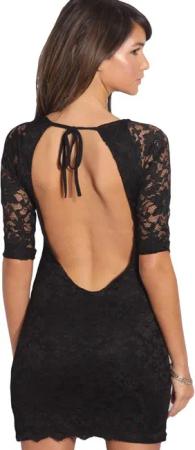Sarcia.eu Minikleid Sexy Minikleid aus Spitze