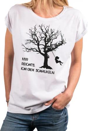 MAKAYA Print-Shirt Damen Freche T-Shirt Sprüche