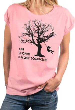 MAKAYA Print-Shirt Damen Freche T-Shirt Sprüche