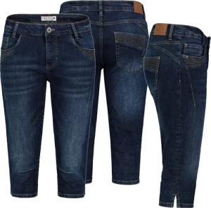 SUBLEVEL Bermudas Damen Capri Hose Jeans