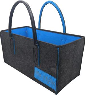RAIKOU Einkaufsshopper Filztasche Kaminholztasche für Einkaufs