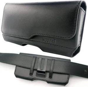 scozzi Handytasche Gürtel Echt Leder Handy