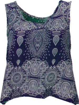 Guru-Shop T-Shirt Boho Sommertop mit offener