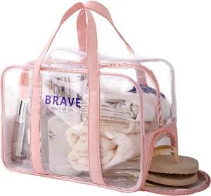 Blusmart Strandtasche Transparente, wasserdichte Strandtasche aus