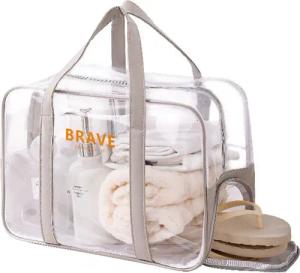 Blusmart Strandtasche Transparente, wasserdichte Strandtasche aus