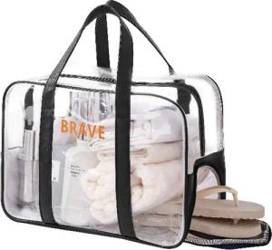 Blusmart Strandtasche Transparente, wasserdichte Strandtasche aus