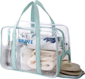 Blusmart Strandtasche Transparente, wasserdichte Strandtasche aus