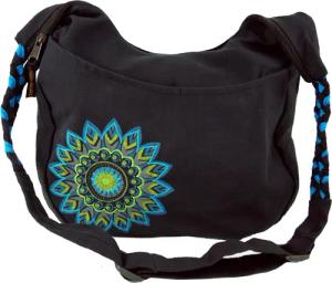 Guru-Shop Schultertasche Ethno Boho Schultertasche, Goa