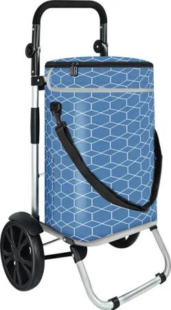 OKWISH Einkaufstrolley 3in1 Einkaufsrollwagen Einkaufsbeutel Einkaufswagen
