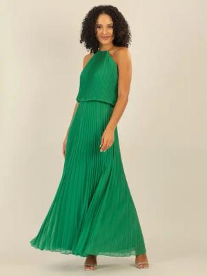 Apart Abendkleid im Neckholder Stil