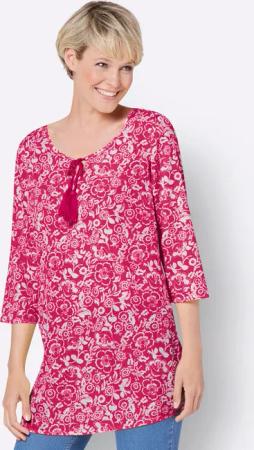 Sieh an! Klassische Bluse Longbluse