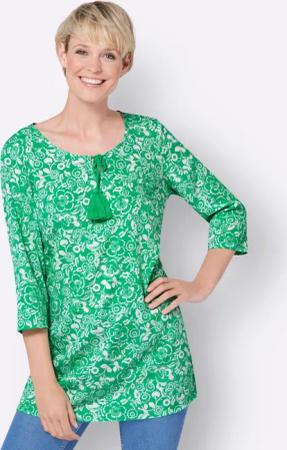Sieh an! Klassische Bluse Longbluse