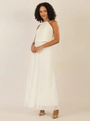 Apart Abendkleid im Neckholder Stil