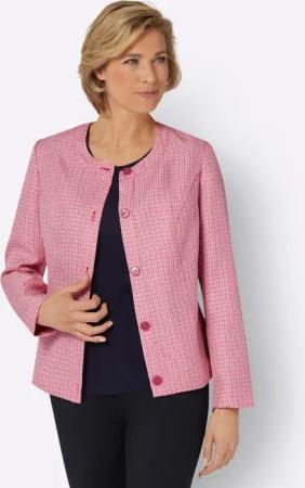 Sieh an! Blusenblazer Bouclé-Blazer