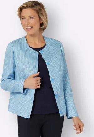Sieh an! Blusenblazer Bouclé-Blazer