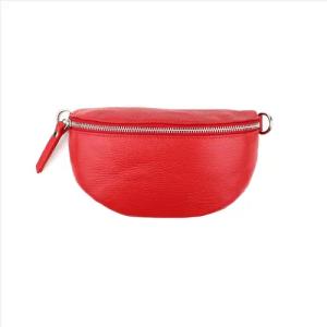 ITALYSHOP24 Bauchtasche Damen Leder Gürteltasche Hüfttasche