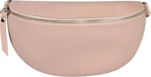ITALYSHOP24 Bauchtasche Damen Leder Gürteltasche Hüfttasche