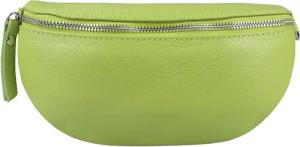 ITALYSHOP24 Bauchtasche Damen Leder Gürteltasche Hüfttasche