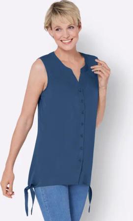 Sieh an! Blusentop Ärmellose Bluse