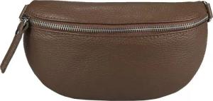 ITALYSHOP24 Bauchtasche Damen Leder Gürteltasche Hüfttasche