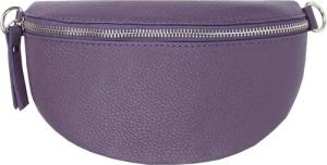 ITALYSHOP24 Bauchtasche Damen Leder Gürteltasche Hüfttasche