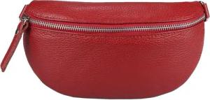 ITALYSHOP24 Bauchtasche Damen Leder Gürteltasche Hüfttasche