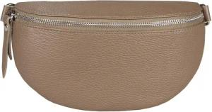 ITALYSHOP24 Bauchtasche Damen Leder Gürteltasche Hüfttasche