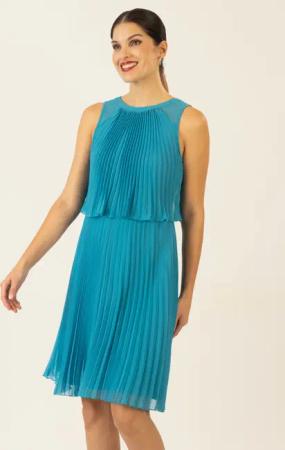 Apart Cocktailkleid mit rundem Ausschnitt und
