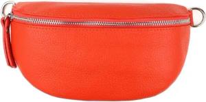 ITALYSHOP24 Bauchtasche Damen Leder Gürteltasche Hüfttasche