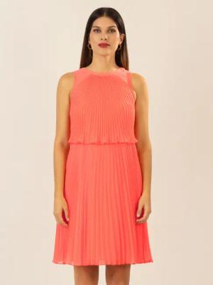 Apart Cocktailkleid mit rundem Ausschnitt und