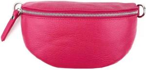 ITALYSHOP24 Bauchtasche Damen Leder Gürteltasche Hüfttasche