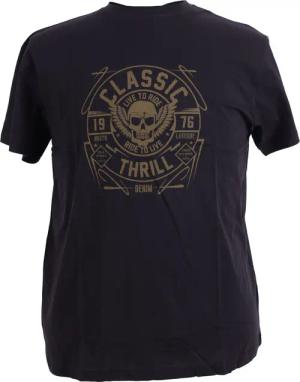 north 56 4 Print-Shirt Schwarzes T-Shirt