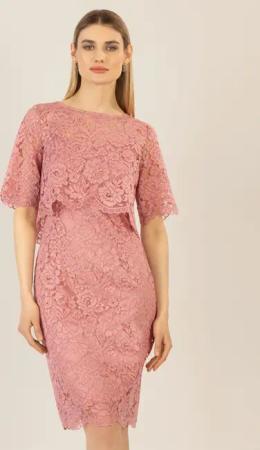 Apart Abendkleid aus Kleid und Bolerojäckchen