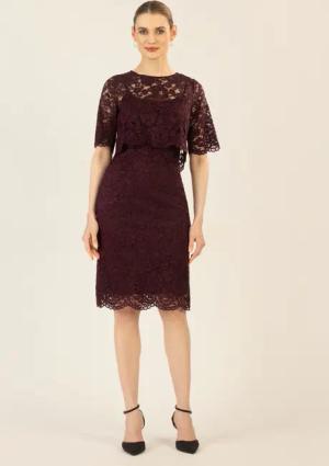 Apart Abendkleid aus Kleid und Bolerojäckchen