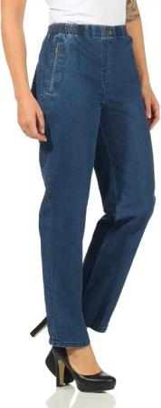 Aurela Damenmode Straight-Jeans Stretch Jeans Damen