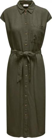 JACQUELINE de YONG Shirtkleid Midi mit