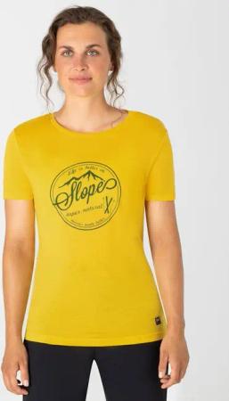 SUPER.NATURAL Print-Shirt Merino T-Shirt W SLOPES