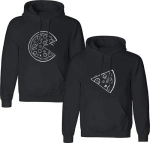 Couples Shop Kapuzenpullover Pizza Partner Look