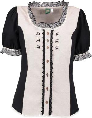 OS Trachten Trachtenbluse Shine Bluse mit