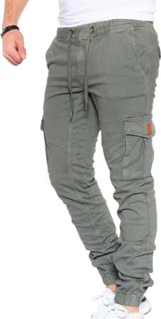 Styleko Cargohose Slim fit Cargohose Herren