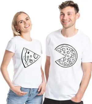Couples Shop T-Shirt Pizza Partner Look