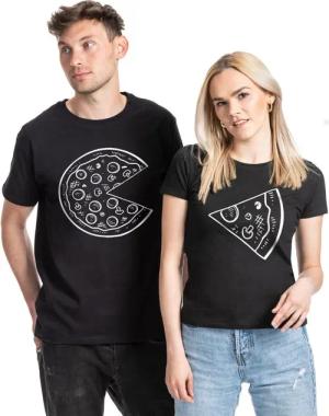Couples Shop T-Shirt Pizza Partner Look