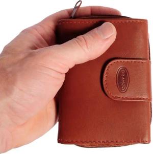 BRANCO Mini Geldbörse Kleine Damen-Geldbörse /