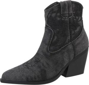 Ital-Design Damen Cowboyboots Western Westernstiefelette (88671892)