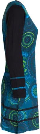 Vishes Jerseykleid Langarm Longshirt-Kleid Sweatkleid Shirt-Kleid