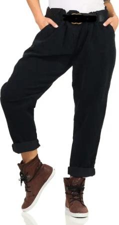 Mississhop Haremshose Damenhose mit Gürtel –