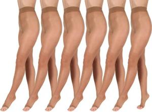BANANALU Feinstrumpfhose zehenfreie weiche Strumpfhose Toeless