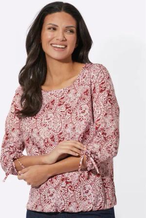 Sieh an! Klassische Bluse Schlupfbluse