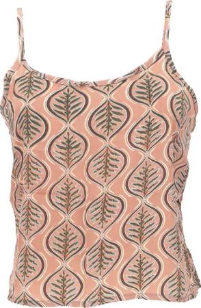 Guru-Shop T-Shirt Kurzes Boho Trägertop, luftiges