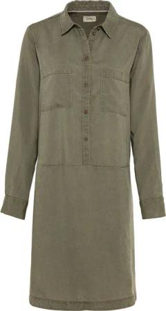 camel active Blusenkleid Langarm Kleid